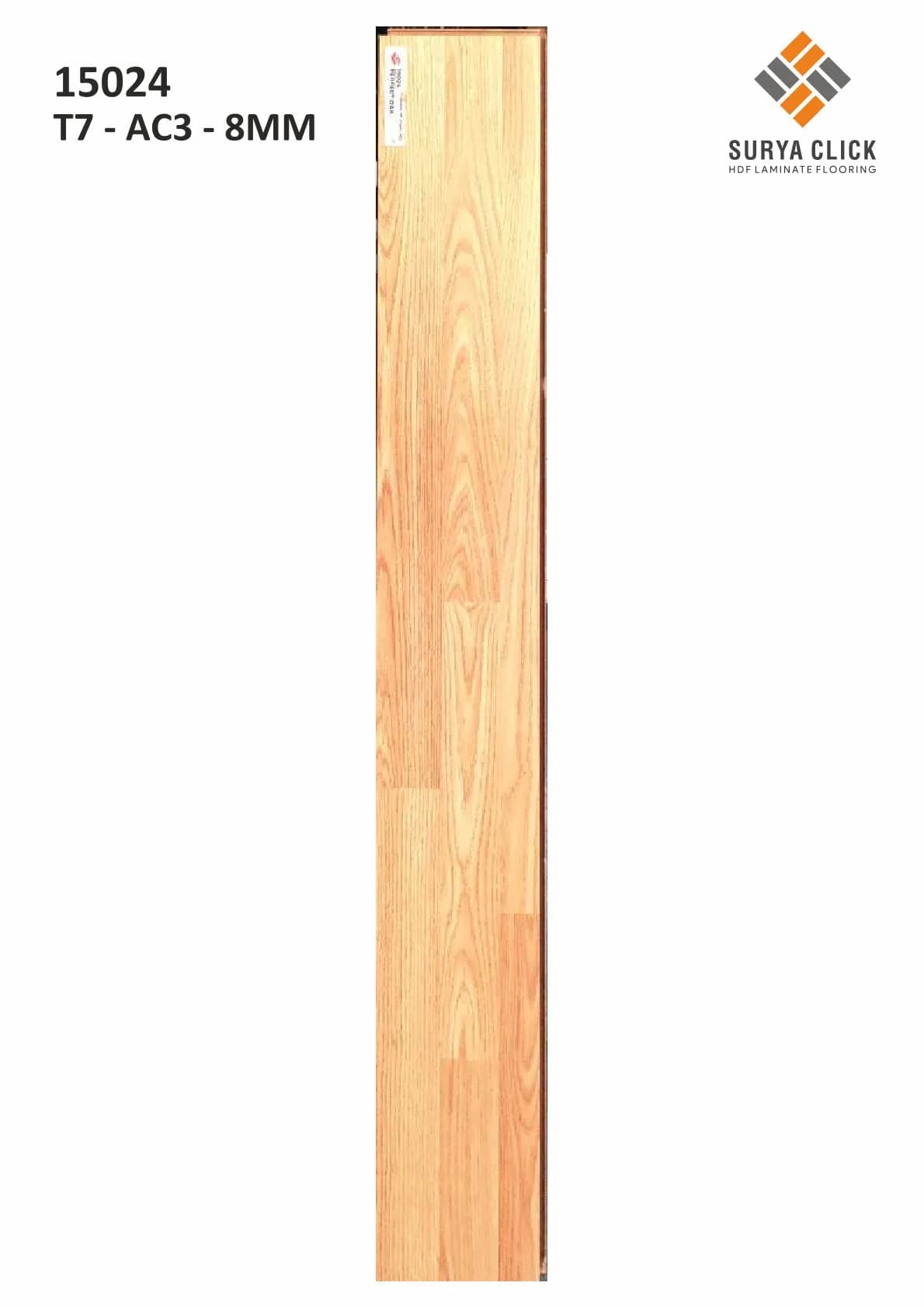 ( 15024 T7 - AC3 - 8MM ) Defloors Surya Planks | Durable Flooring