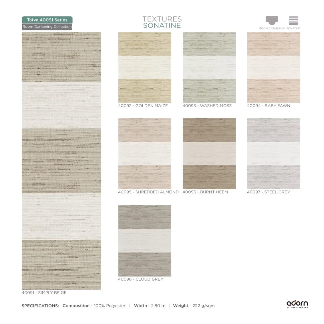 AD Vision Collection Vol-3 – Textures Sonatine 40091 SIMPLY BEIGE