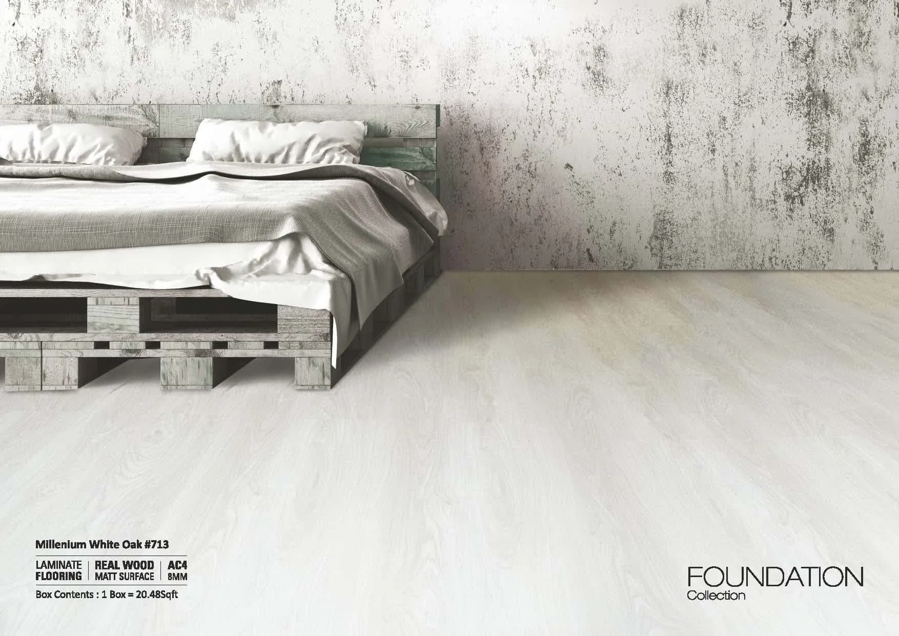 Lamiwood Foundation Collection Millenium White Oak #713