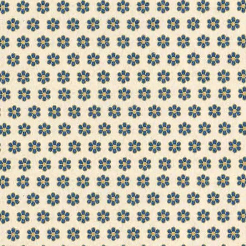 Sabya Final Indigo - Luxury Wallpapers And Fabric - W046D290S75