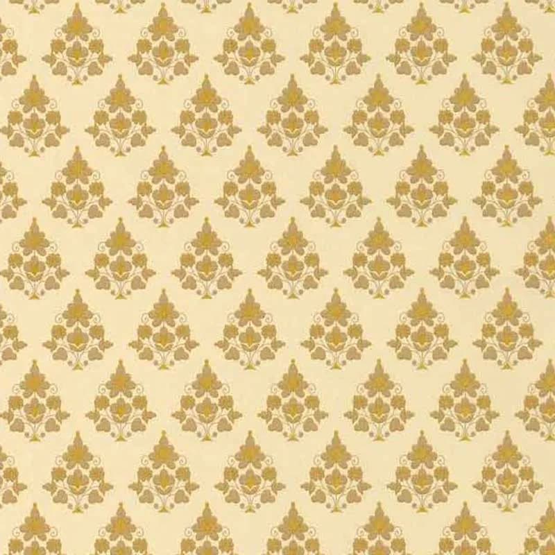 Sabya Final Ivory Gold - Luxury Wallpapers And Fabric - W046D28RS75