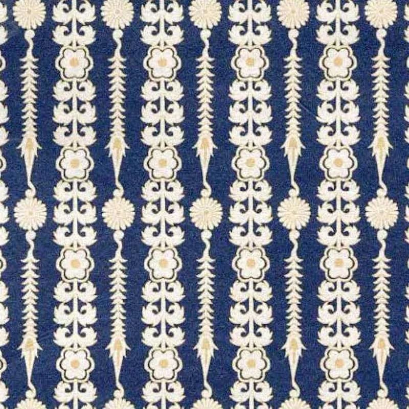 Sabya Final Tanchoi Midnight - Luxury Wallpapers And Fabric - W046D297S75