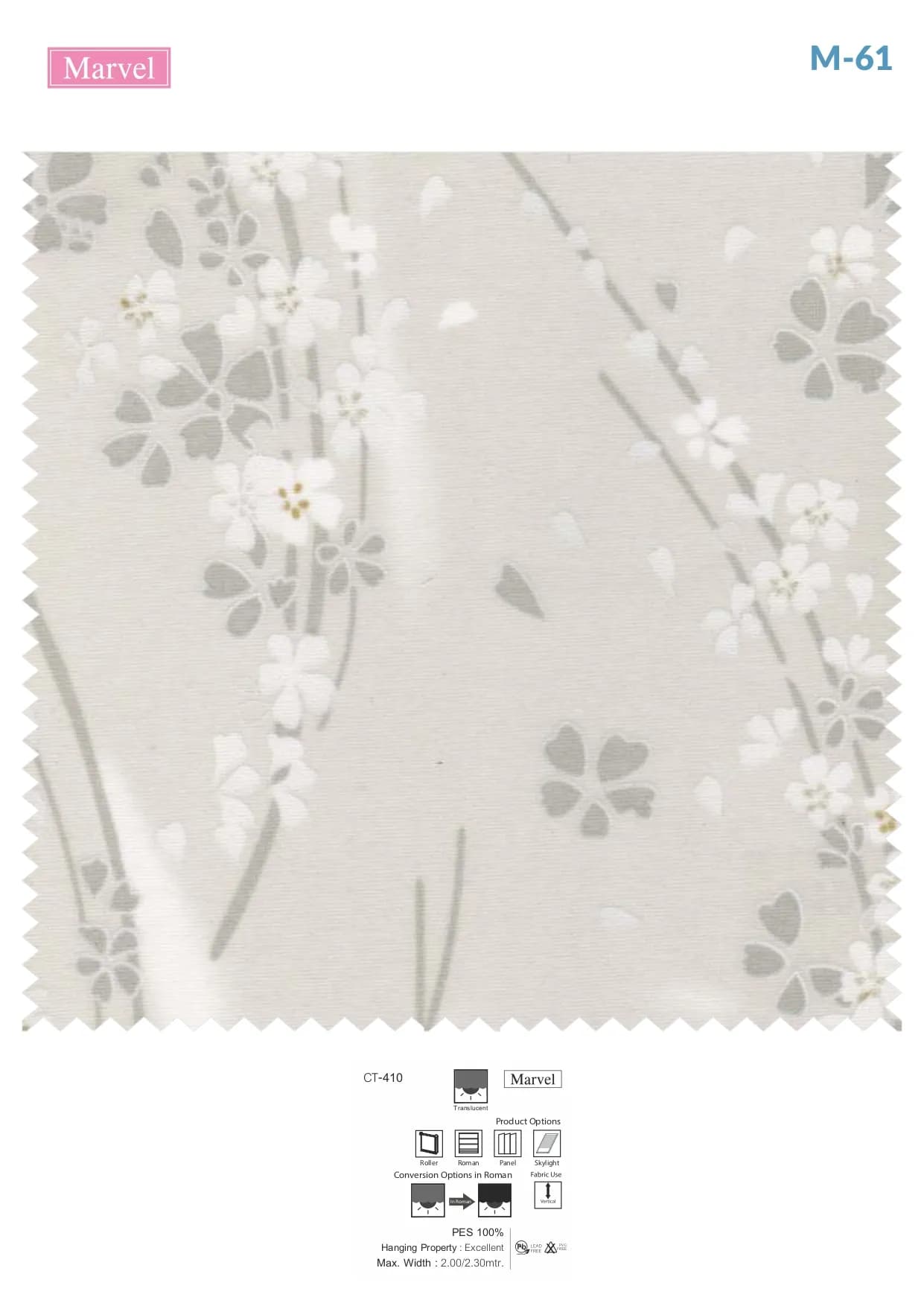 Marvell Roller Blind CT Collection