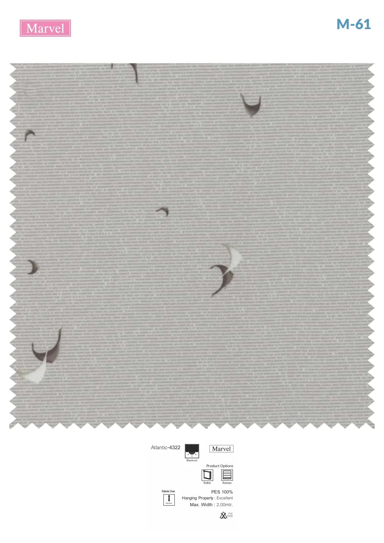 Marvel Roller Blind Atlantic Collection