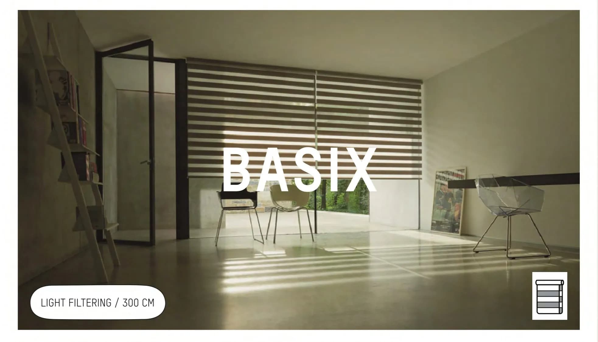 Basix Mac Zebra Blind