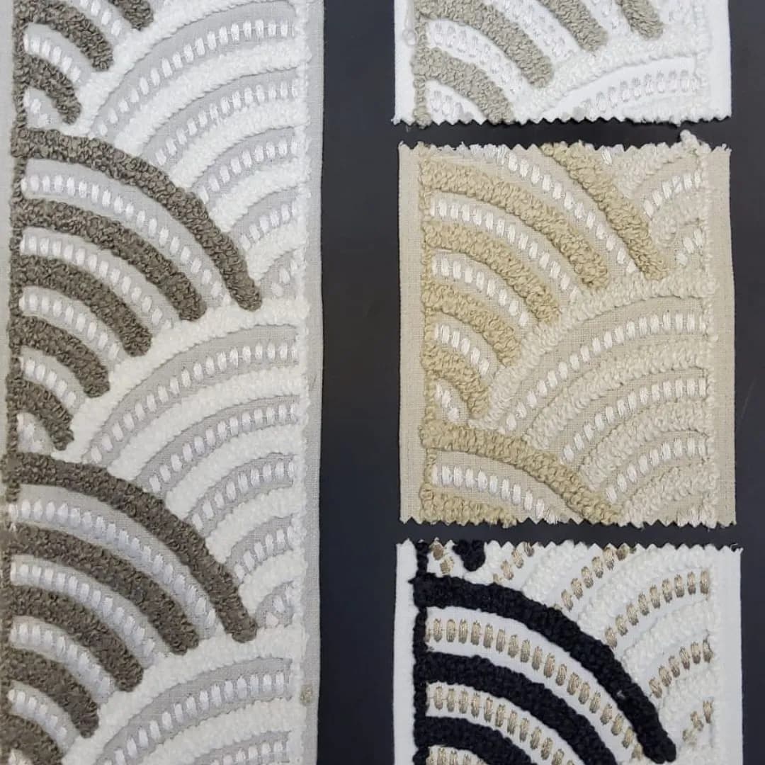 Chic Curtain & Sofa Borders - 16 Fabric Options for Stylish Upholstery