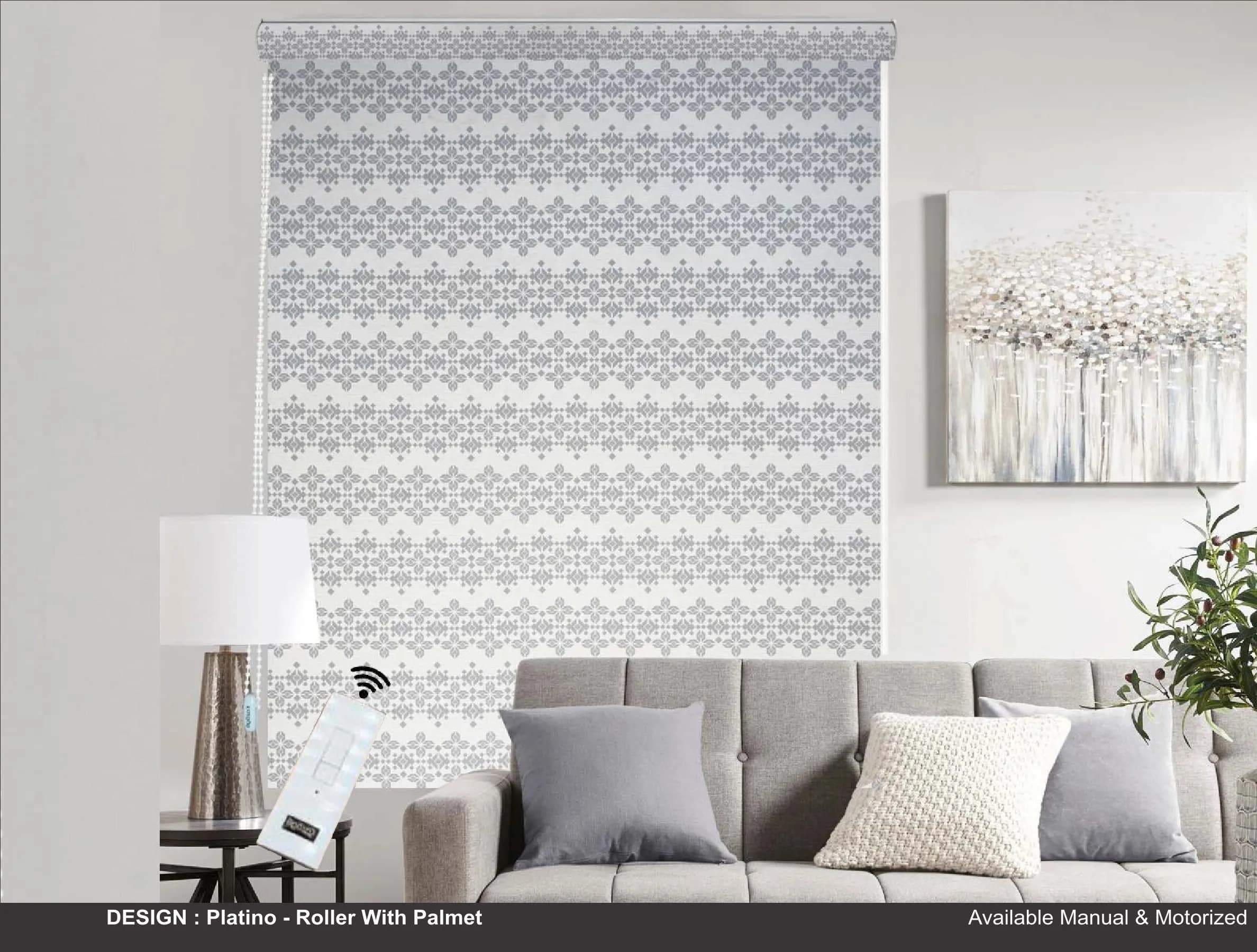 Kazage Platino Printed Blinds & Wallpapers Design