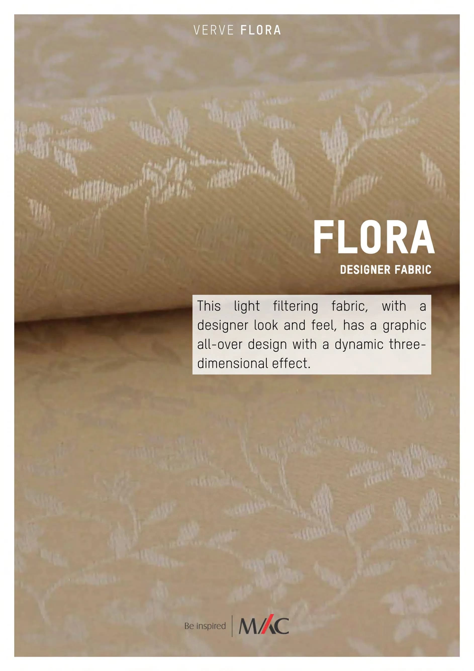 Mac Verve FLORA Blinds – Elegant Light Control
