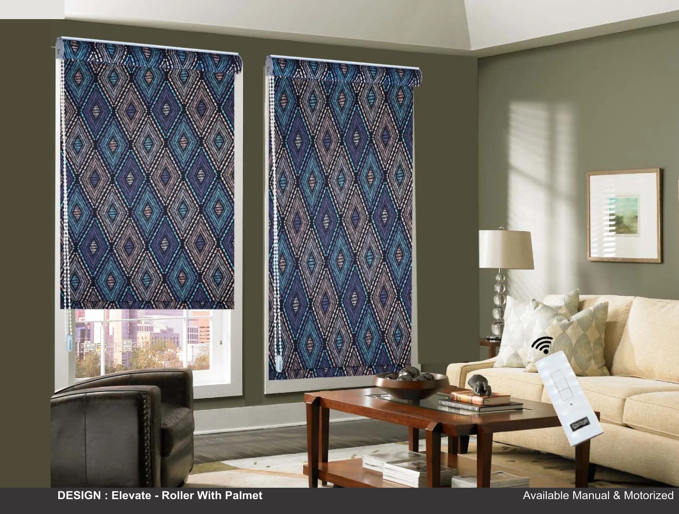 Kazage Elevate Printed Blinds & Wallpapers Design