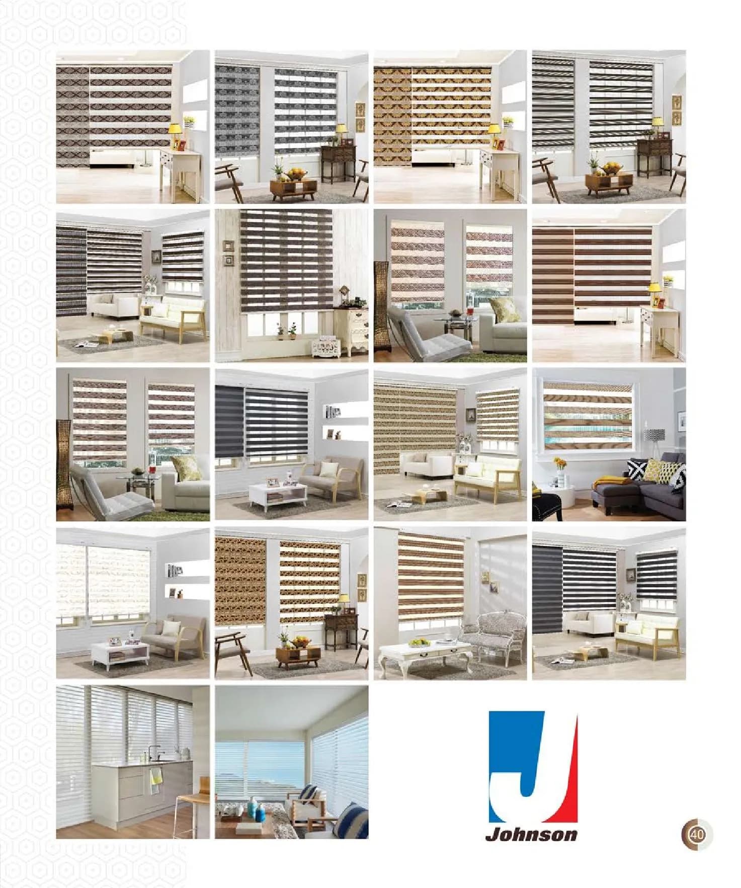 Johnson Zebra Window Blinds