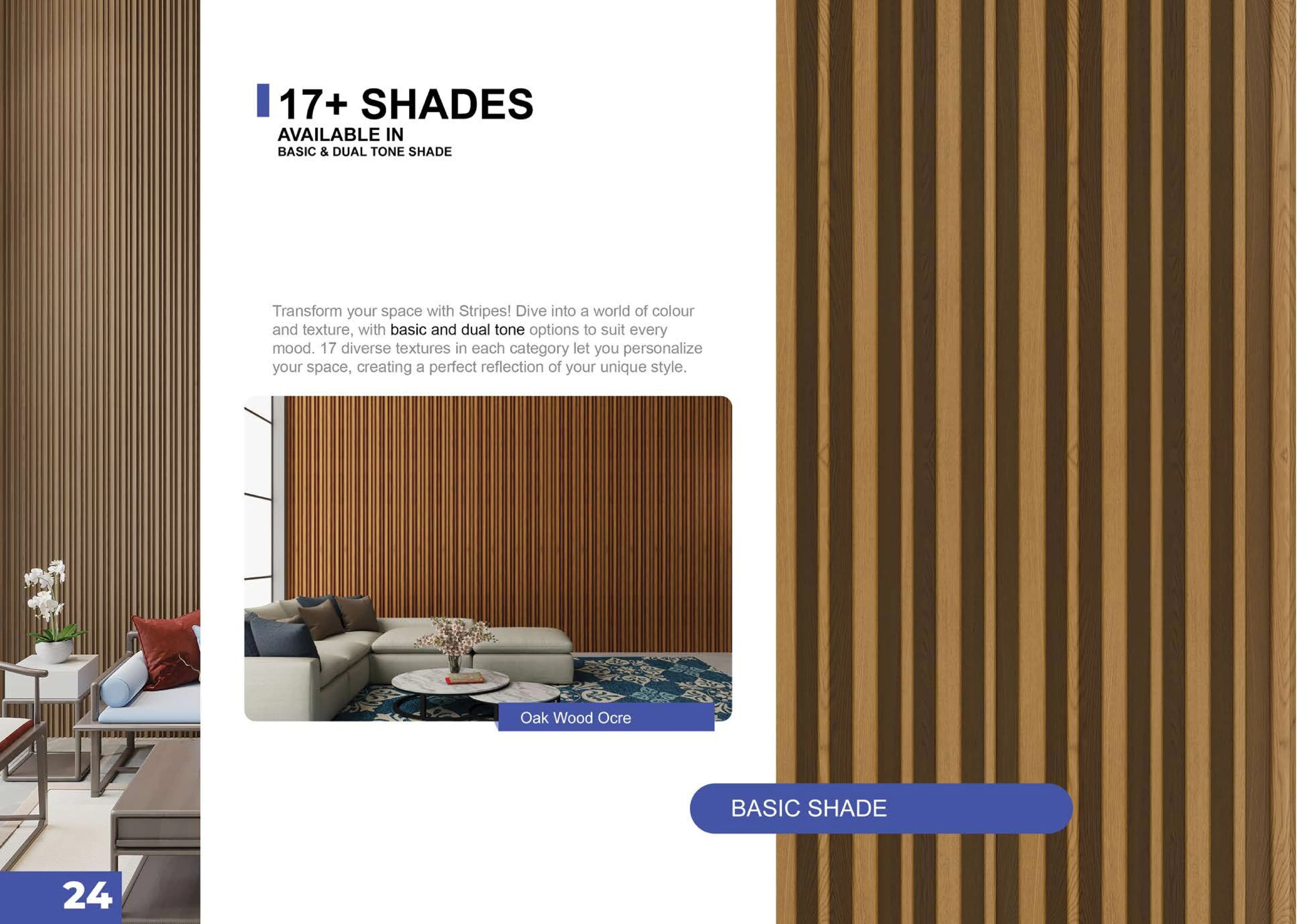 Pare Innov2+ Ceiling Panel oak wood ocre