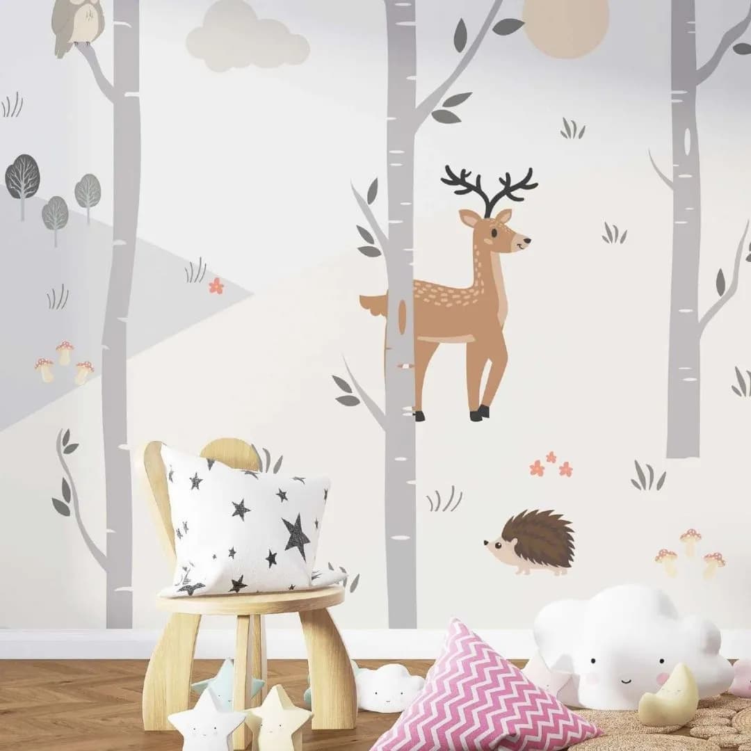 Kids Wallpaper Collection | Woodland Friends