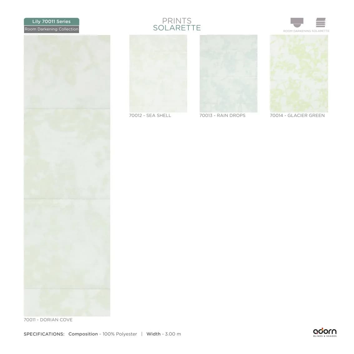 AD Vision Collection Vol-3 Prints SOLARETTE Fabric -70011-DORIAN COVE