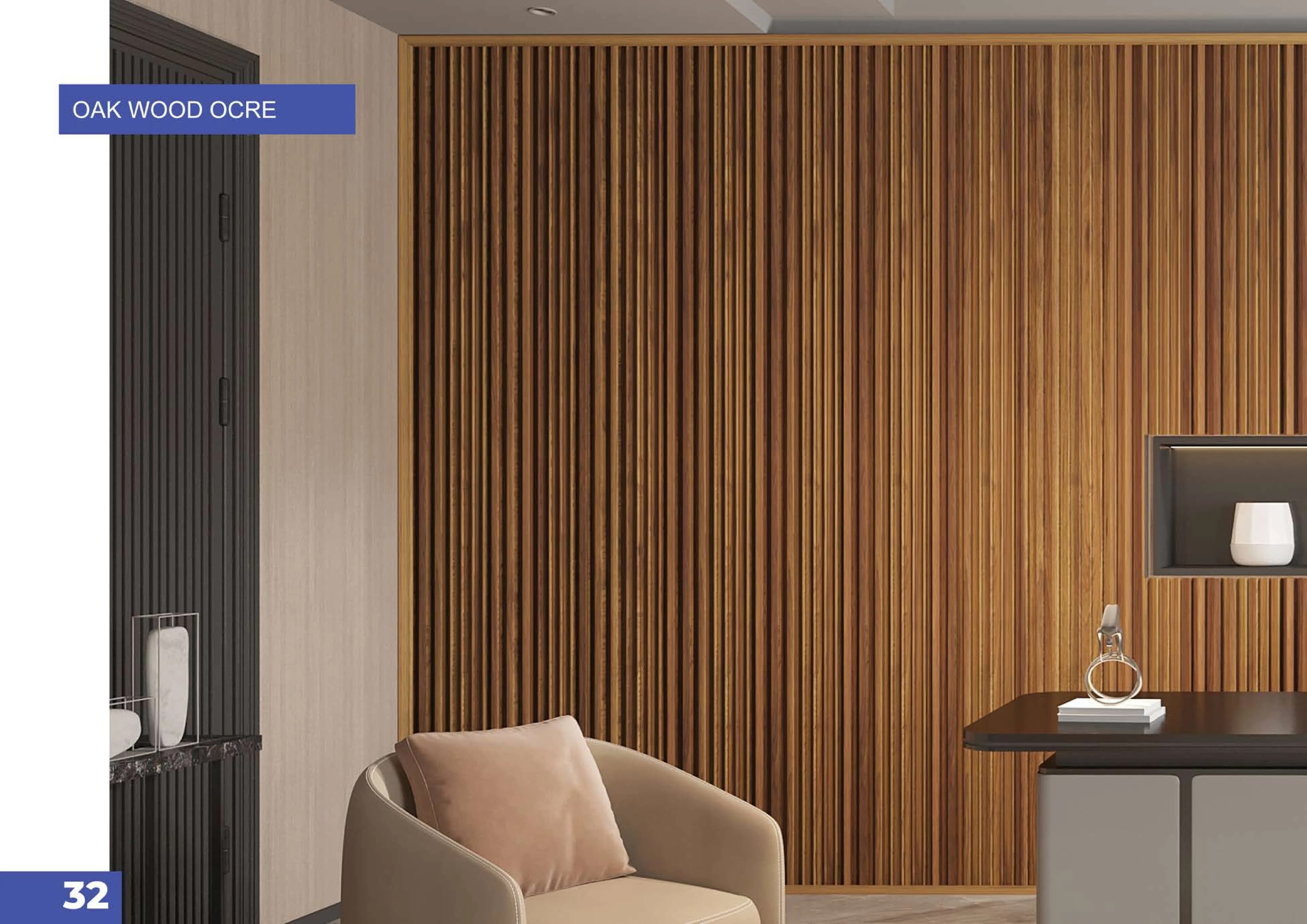 Pare Innov2+ Ceiling Panel Oak Wood Ocre