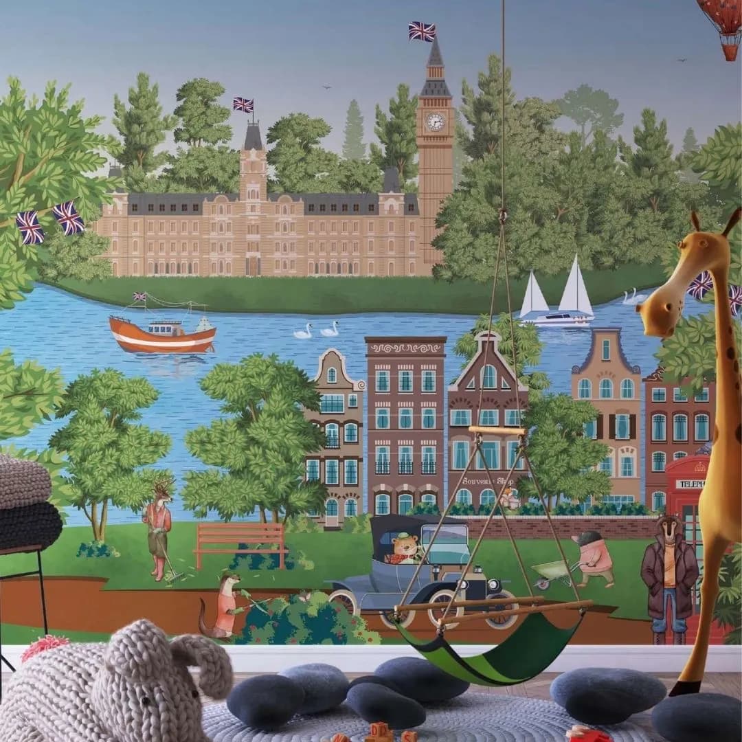 This is the Kids Wallpaper Collection | British Country Side
