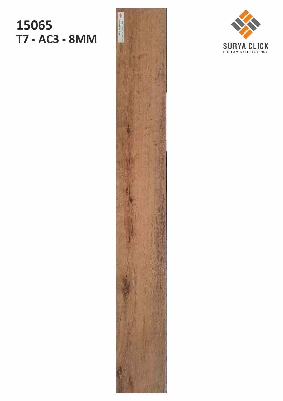 ( 15065 T7 - AC3 - 8MM ) Defloors Surya Planks | Durable Flooring