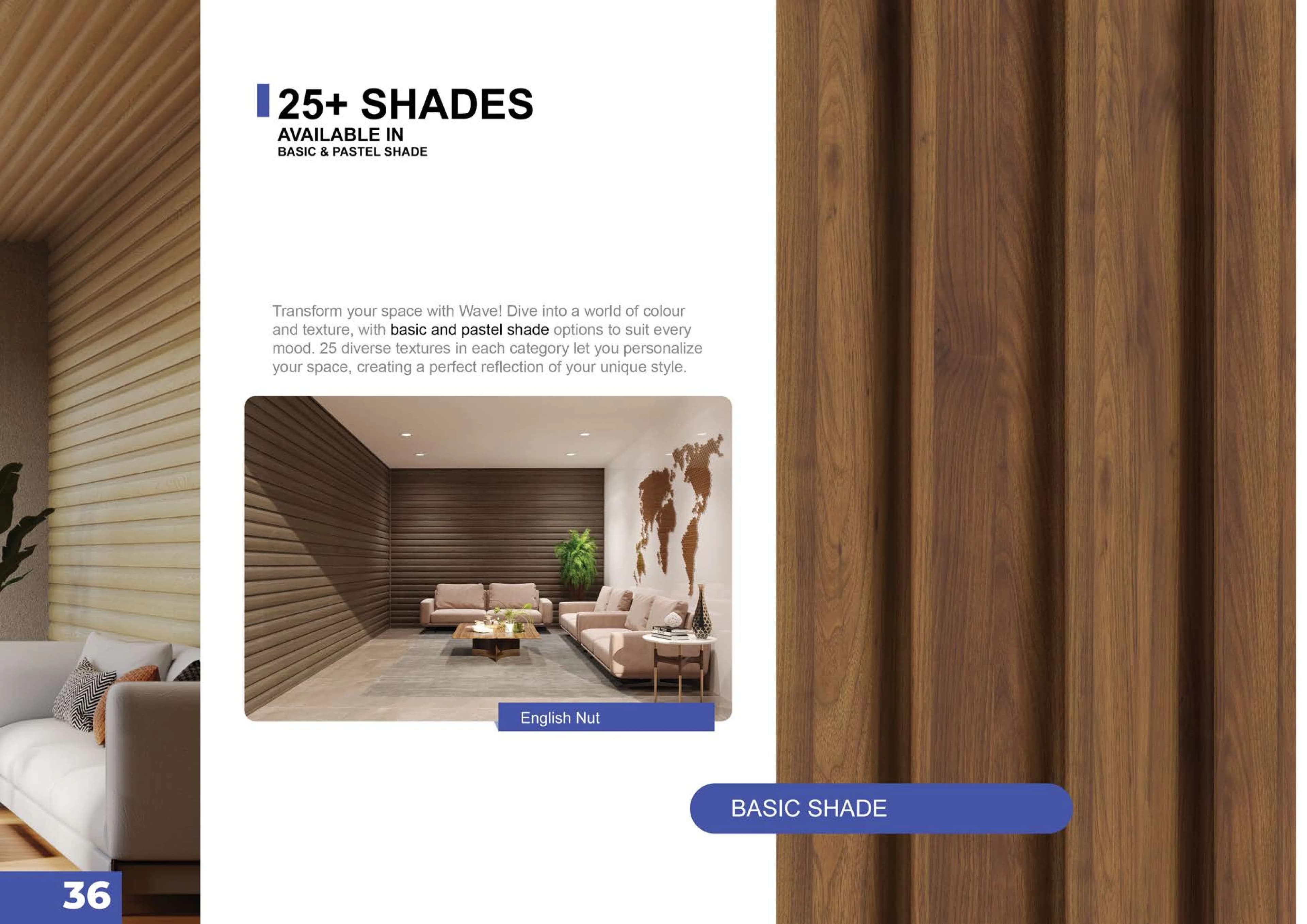 Pare Innov2+ Ceiling Panel English Nut