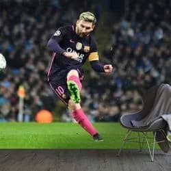 ED22080 Sports Addiction Wallpaper: Dynamic Room Enhancement