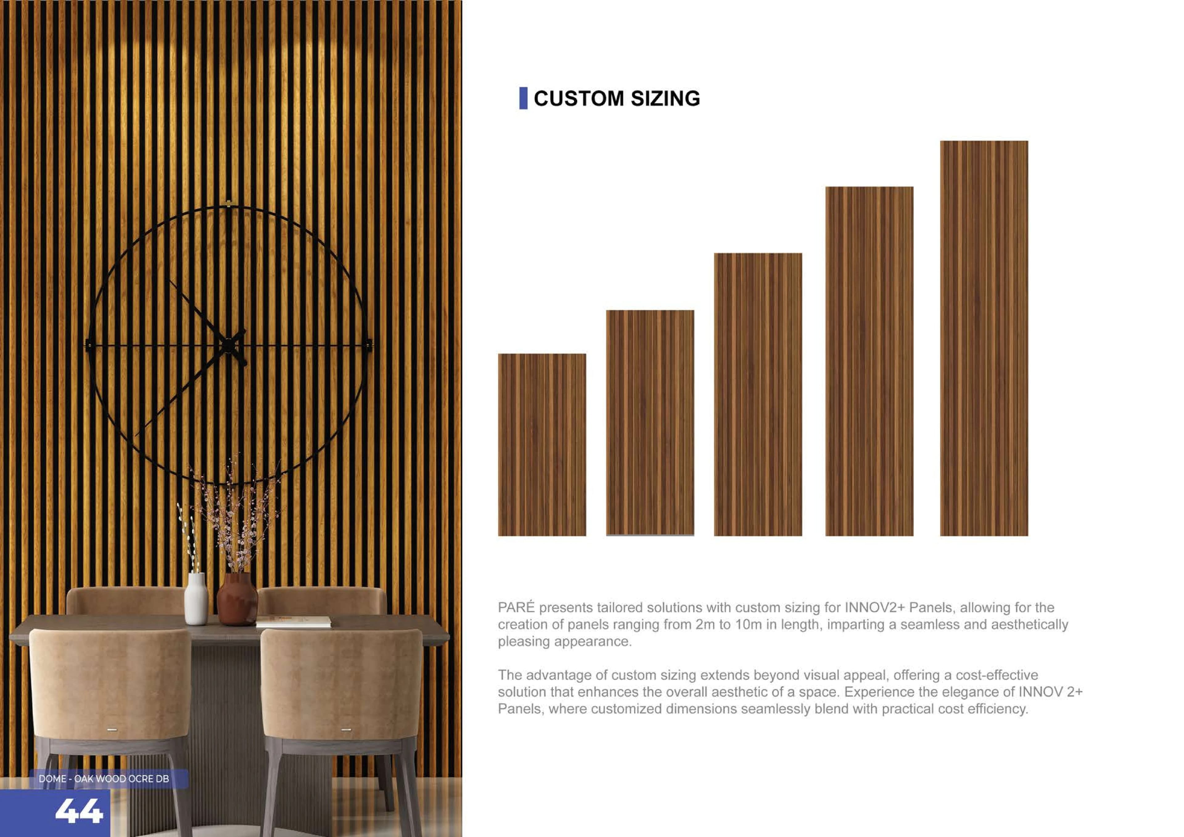 Pare Innov2+ Ceiling Panel Custom Sizing
