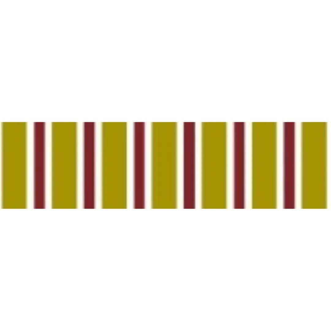 536 Yellow Red White PVC Awning - Stylish Outdoor Shade Solution