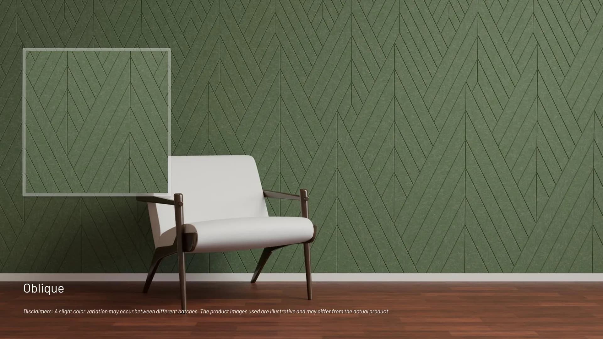 Oblique SolarBrite Groove Wall Panel – Stylish & Durable