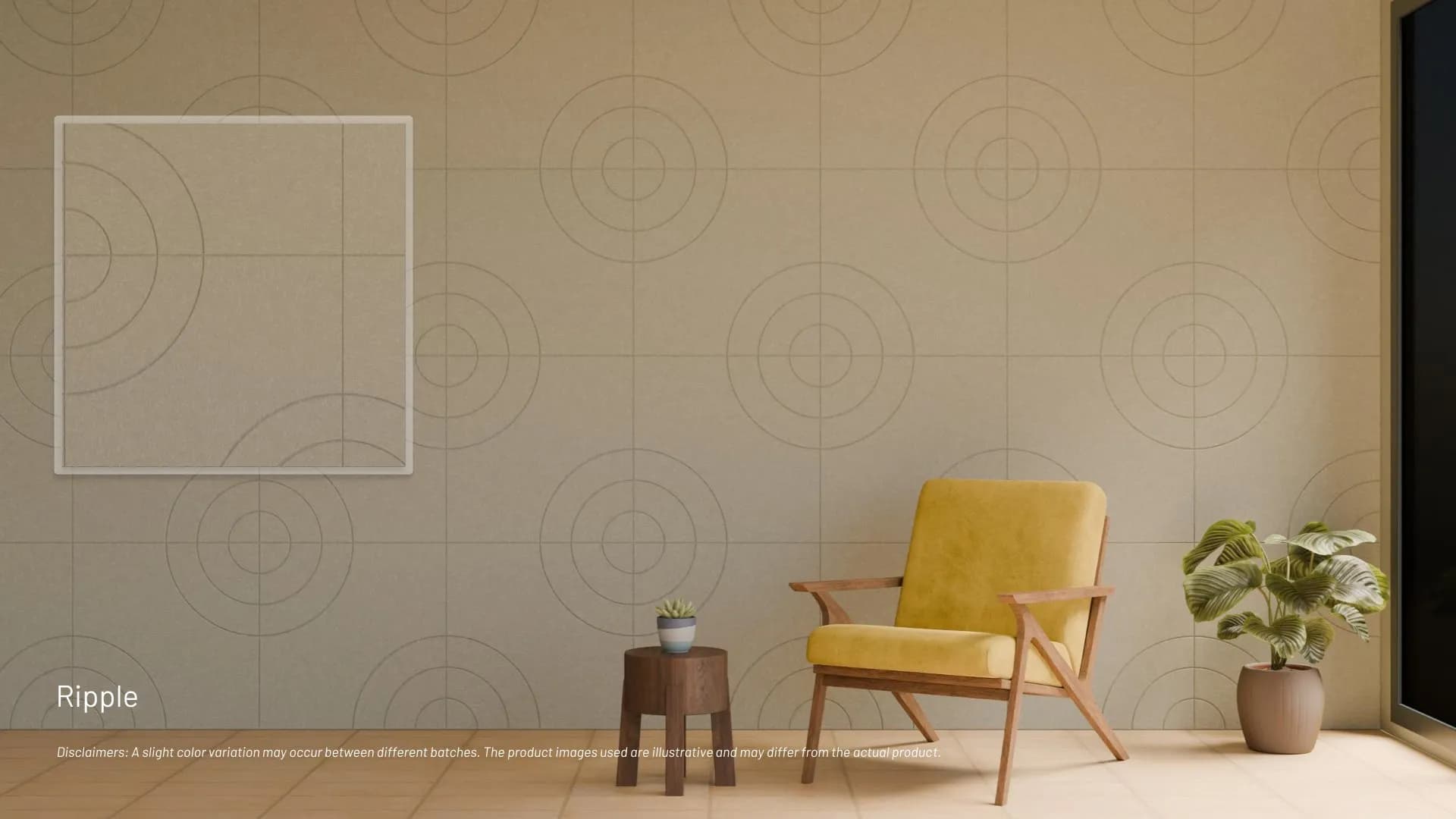 Ripple SolarBrite Groove Wall Panel – Stylish & Durable
