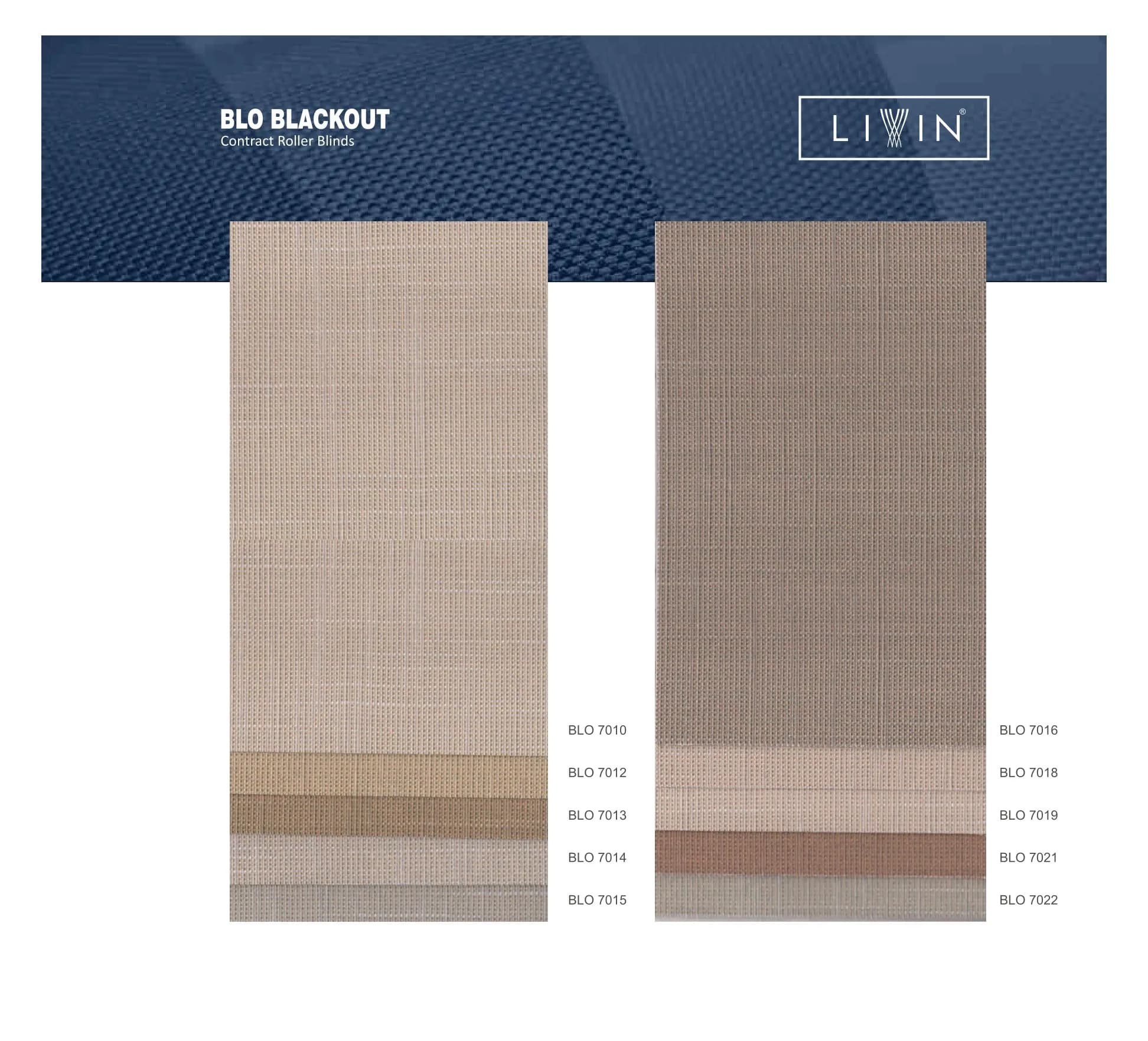 Livin Roller Blinds – Stylish & Light-Filtering BLO-Shades
