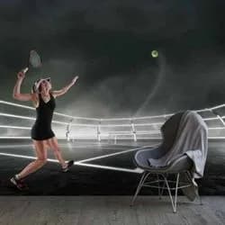 Elevate Your Space with ED22054 Sports Addiction Wallpaper