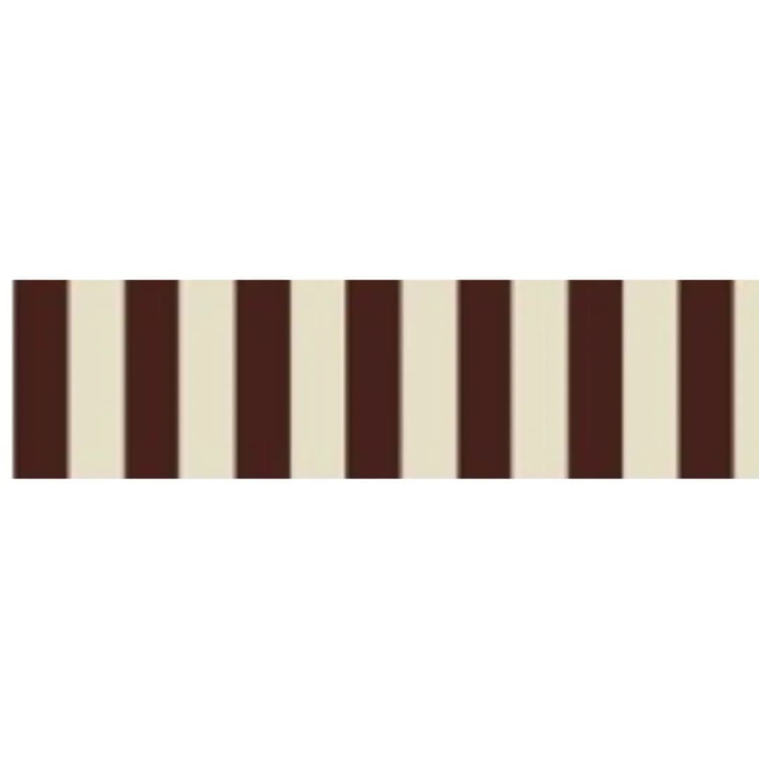 Brown Cream C-907 PVC Awning | Durable Outdoor Shade