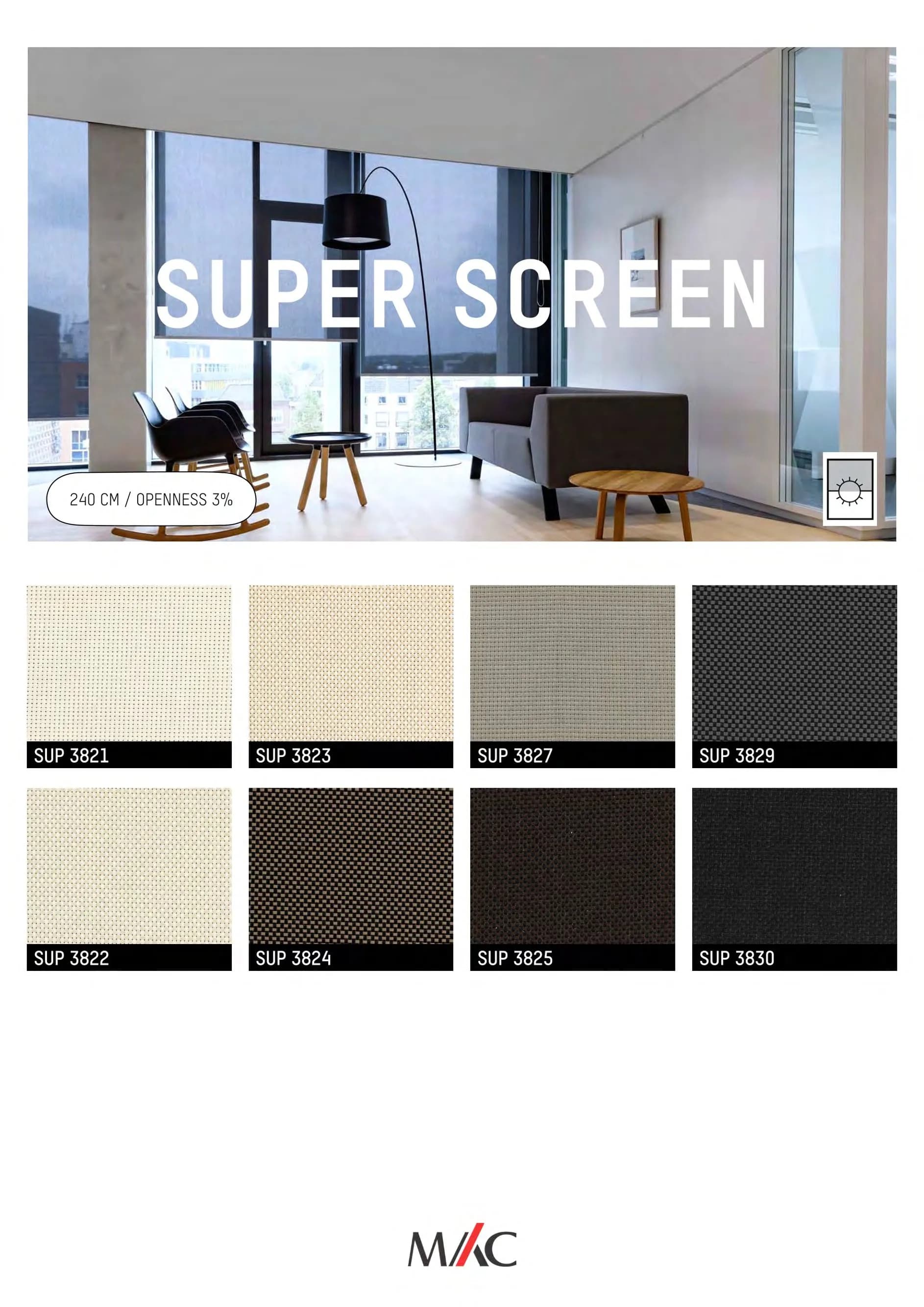 Mac Screen Blinds – Super Screen for Privacy & Glare
