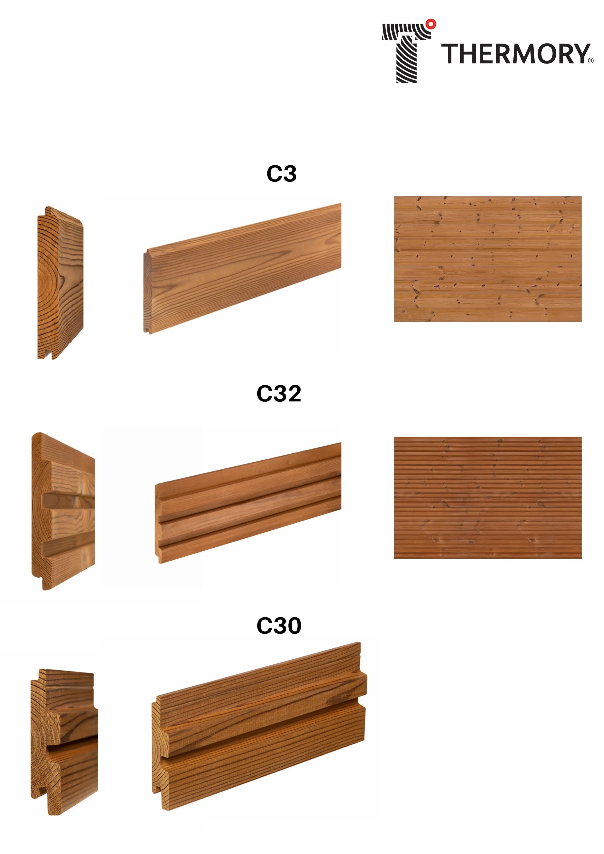 Thermo Pine Cladding Panels
