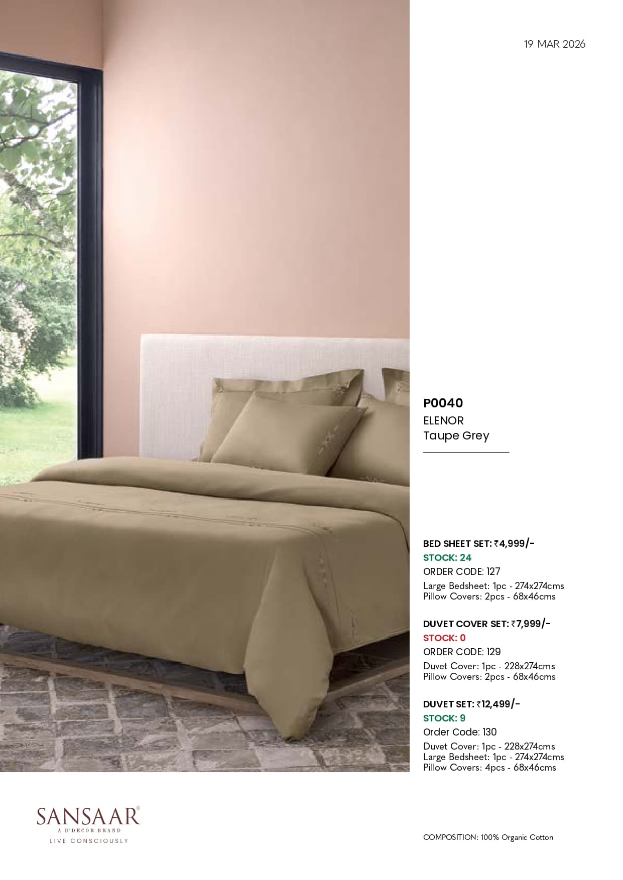 P0040 ELENOR Taupe Grey