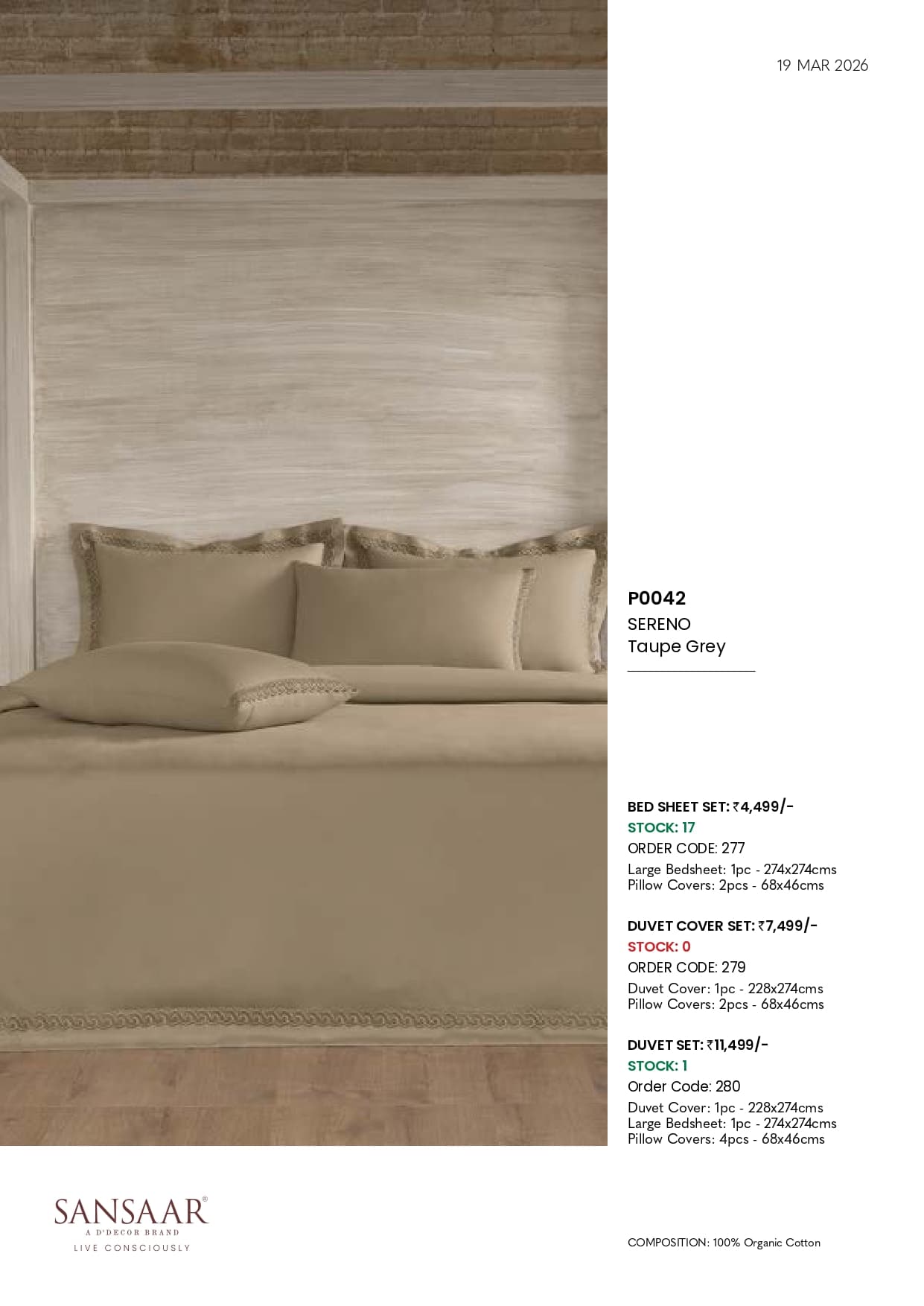 P0042 SERENO Taupe Grey