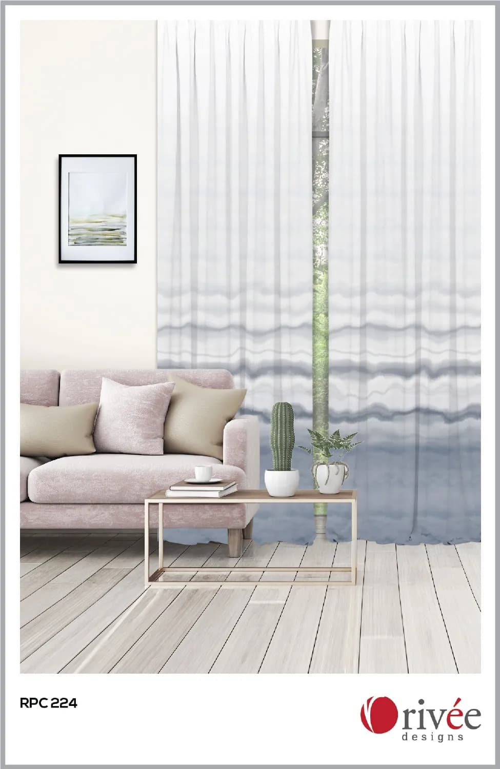 RPC 224 Spin Decor Customized Curtains