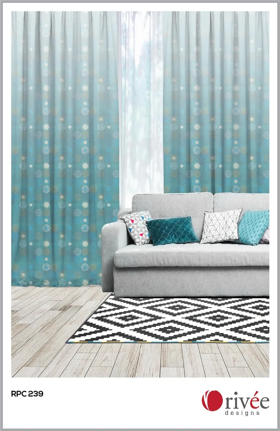 RPC 239 Spin Decor Customized Curtains | Stylish Home Décor