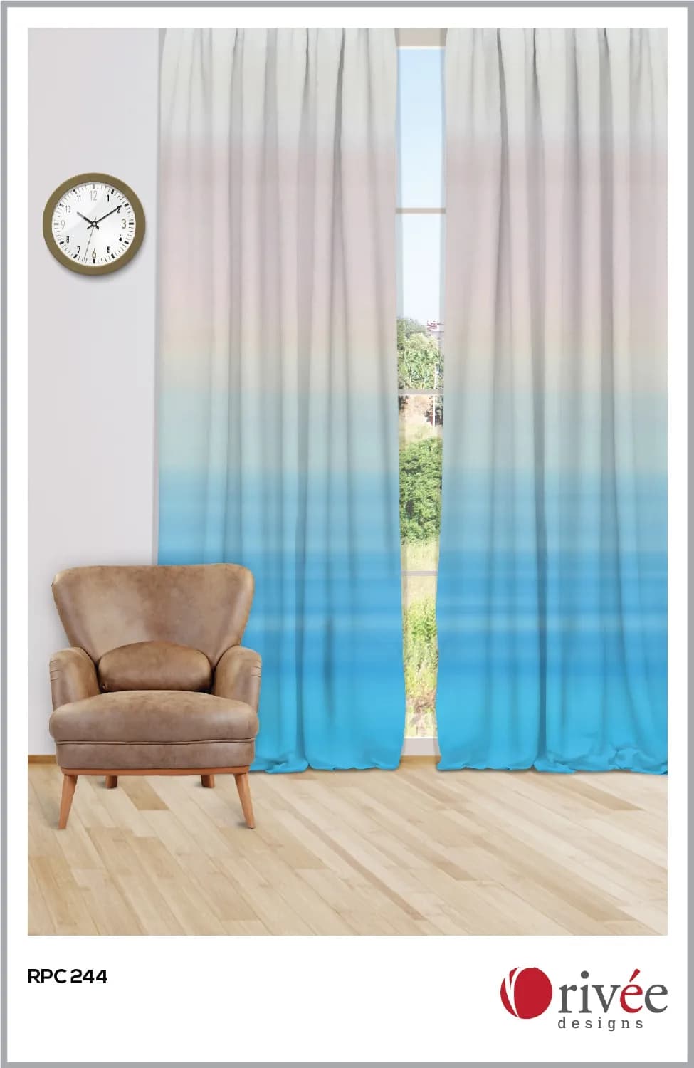 RPC 244 Spin Decor Customized Curtains | Shop Now at Ador