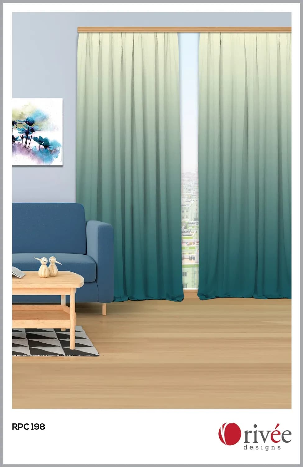 RPC 198 Spin Decor Customized Curtains