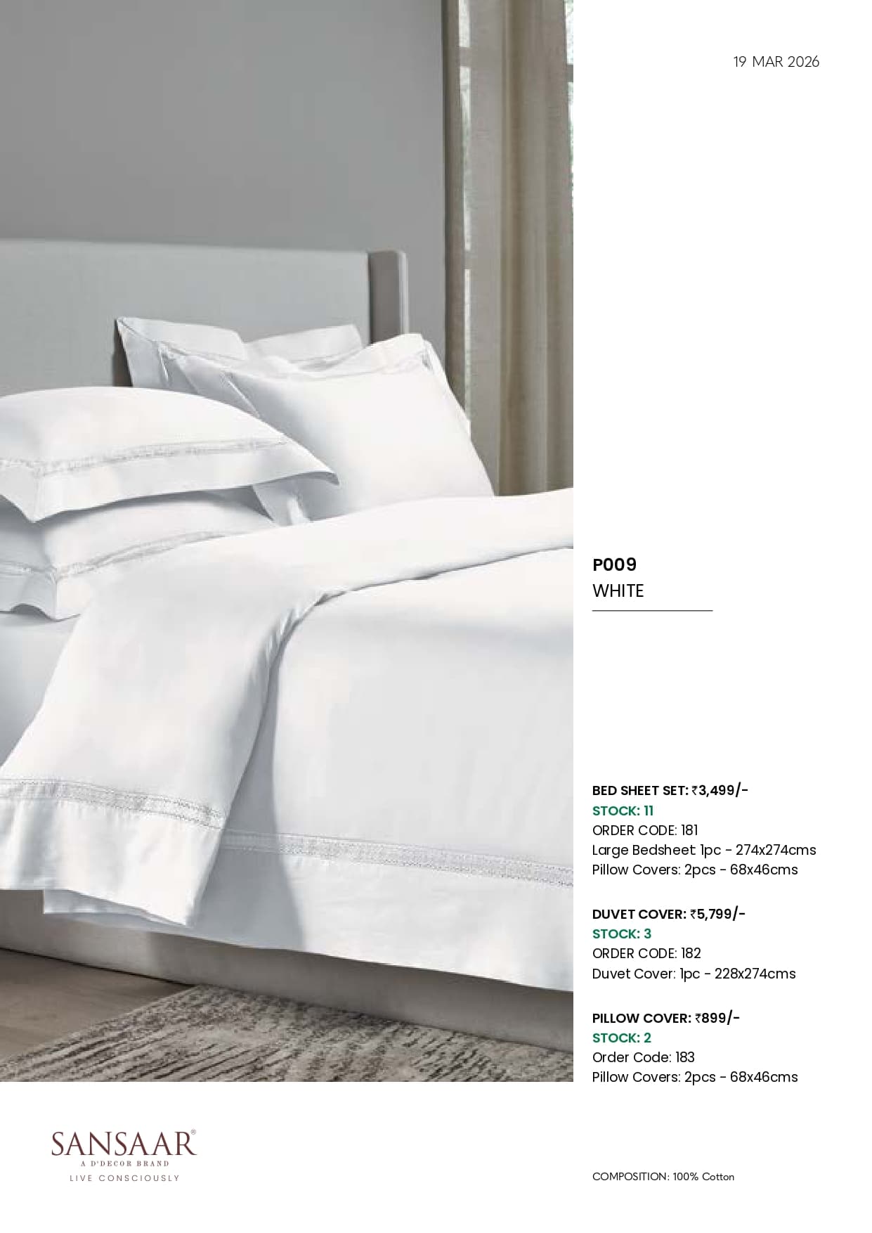 P009 WHITE