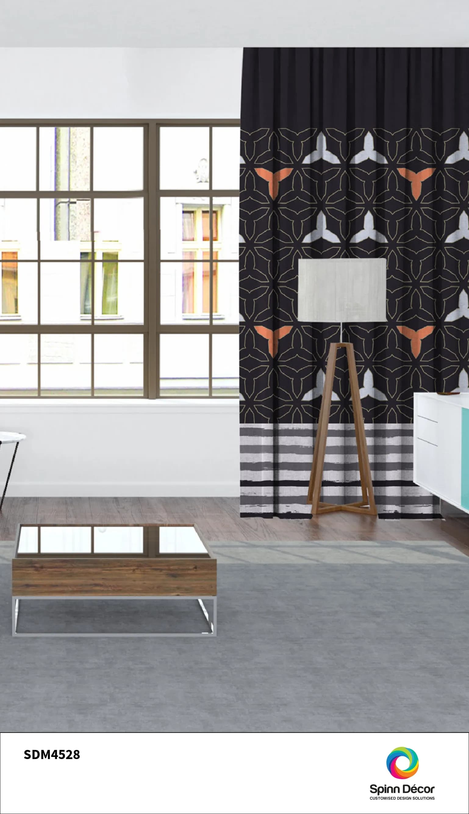 Customized Curtains - Spin Decor | 4528
