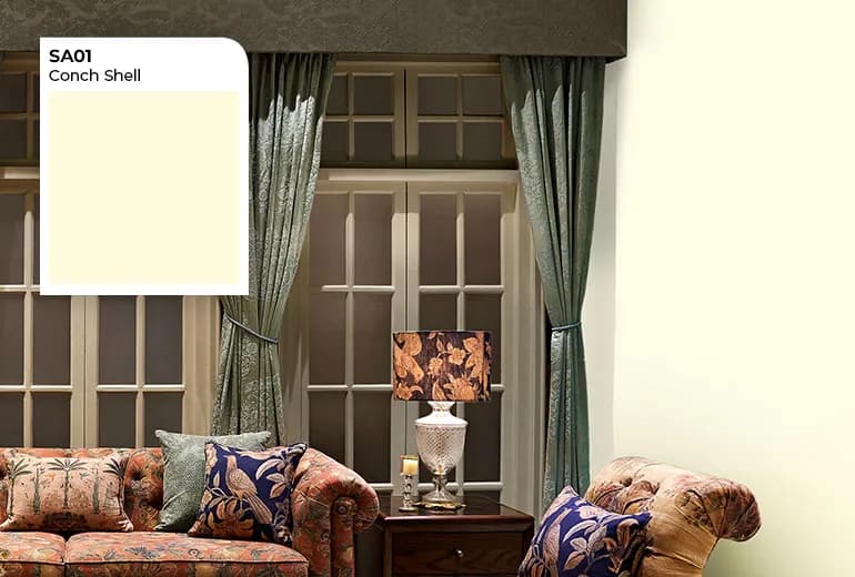 SABYASACHI HEARTLAND - Luxury Wallpapers ROYALE DESIGNER PALETTE : Whites & Creams