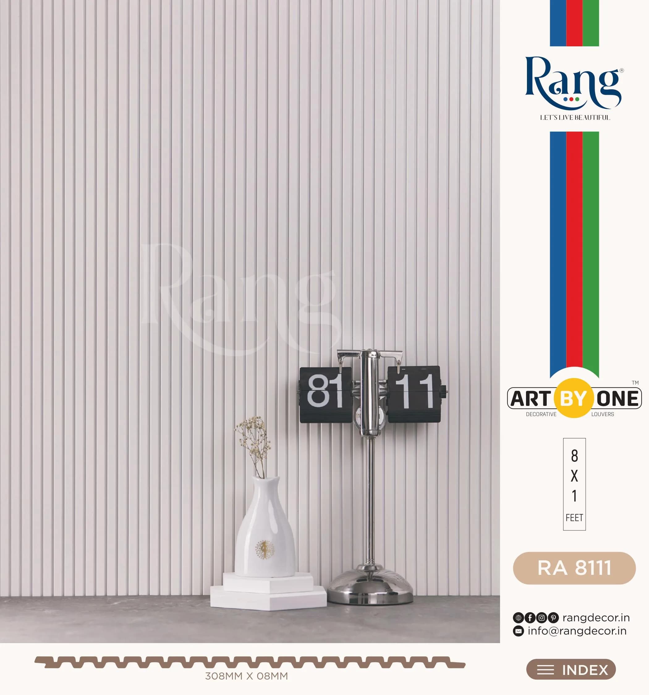 RA 8111 Charcoal Wall Panelling | Premium Quality Panels