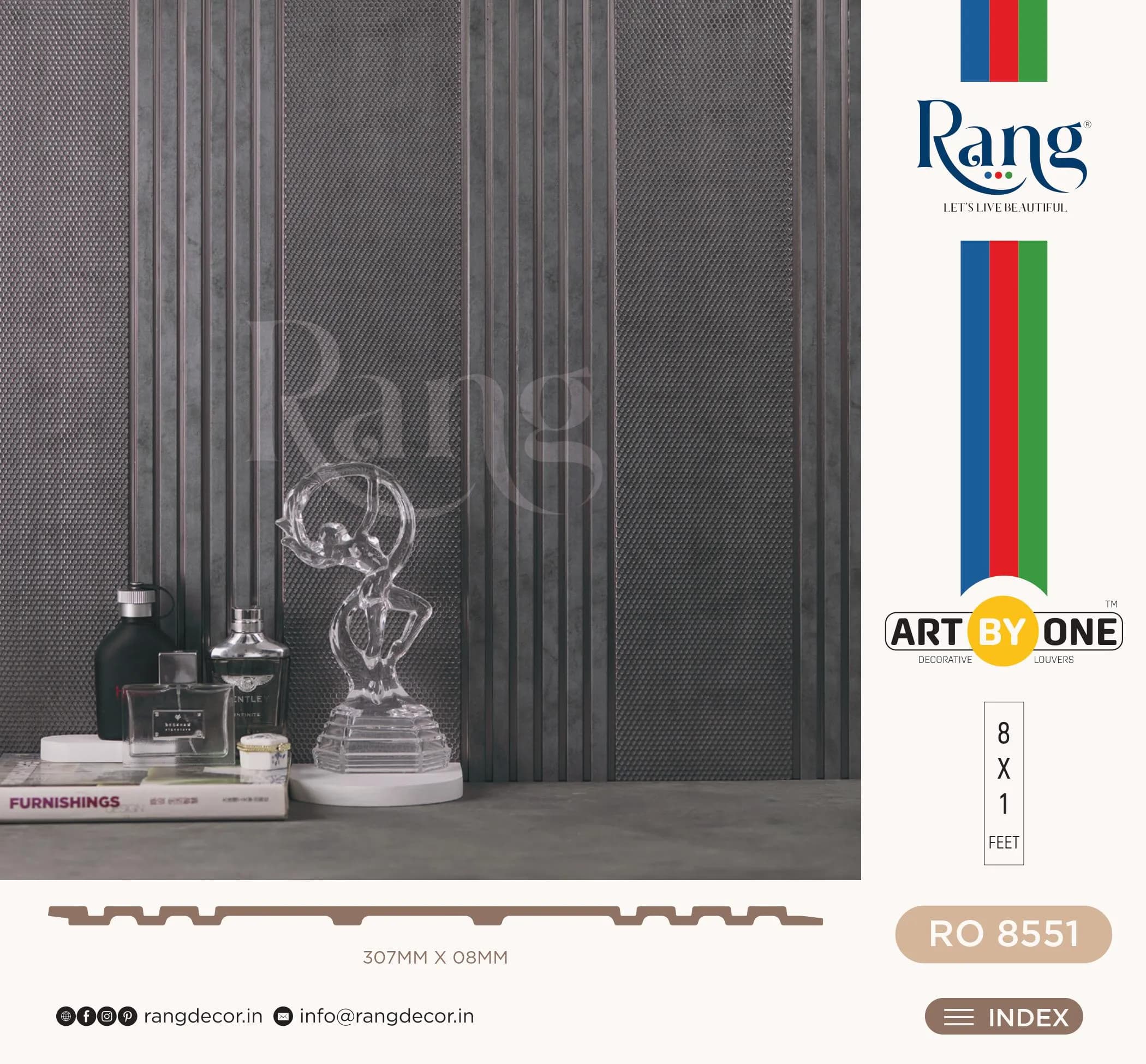 RO 8551 Charcoal Wall Panelling | Stylish & Durable Panels