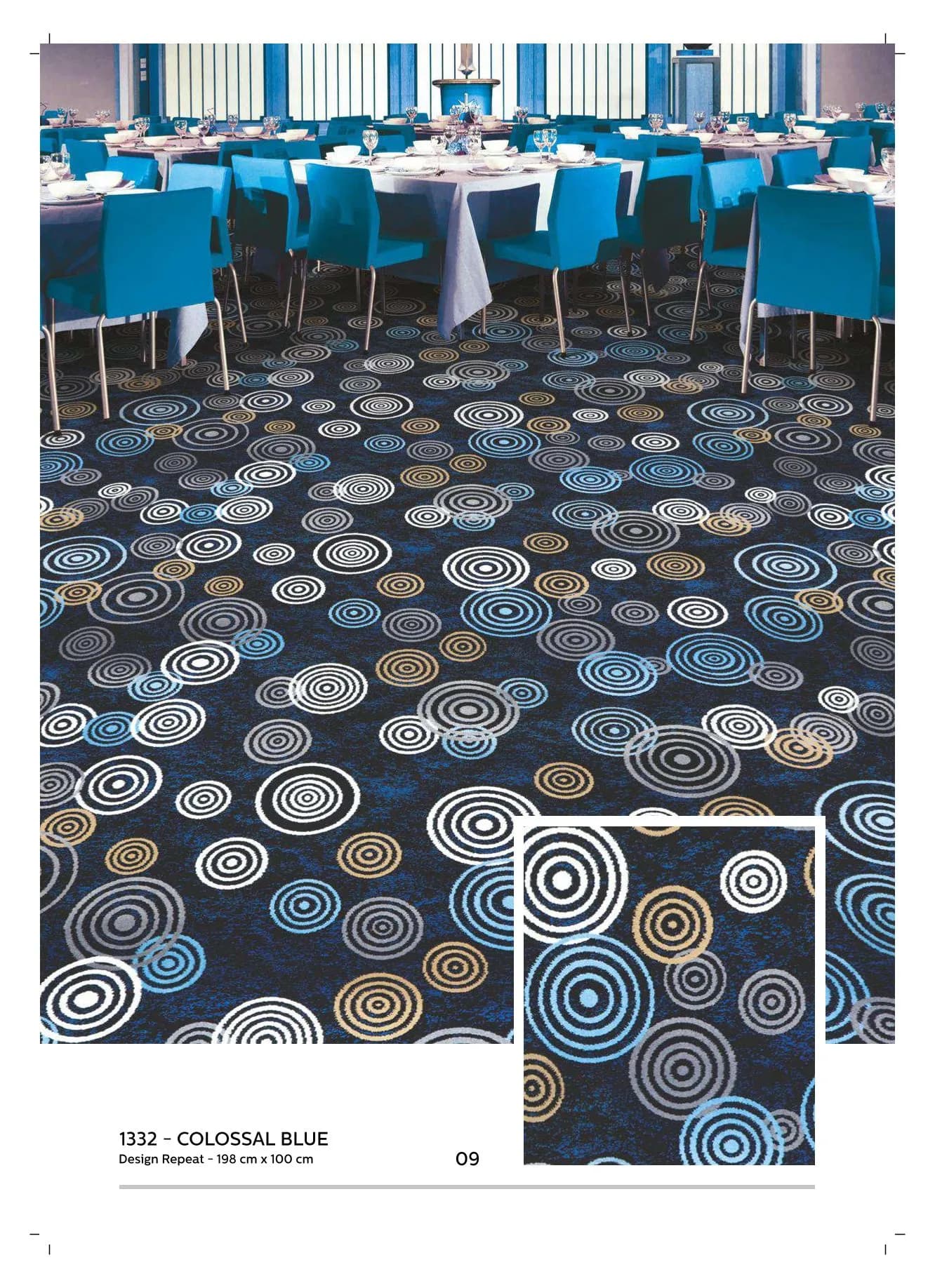 Classic Wilton Carpet Roll - 09 | Durable & Elegant