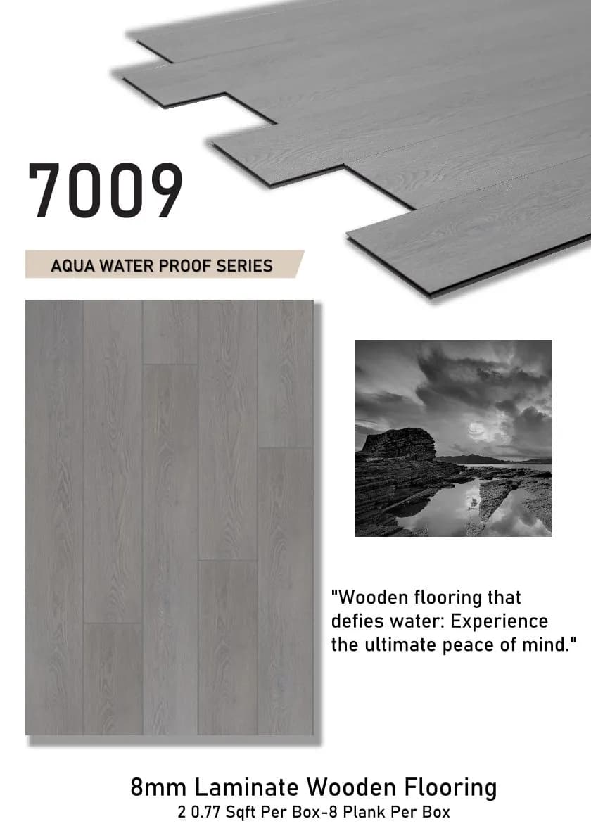 7009 Galgoo Aqua Waterproof Laminate Flooring 8mm