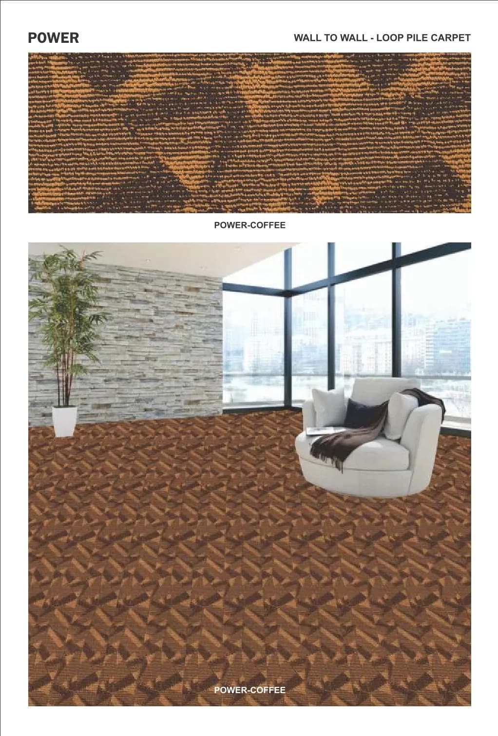 Power Carpet Tile Coffee – Durable & Stylish Flooring