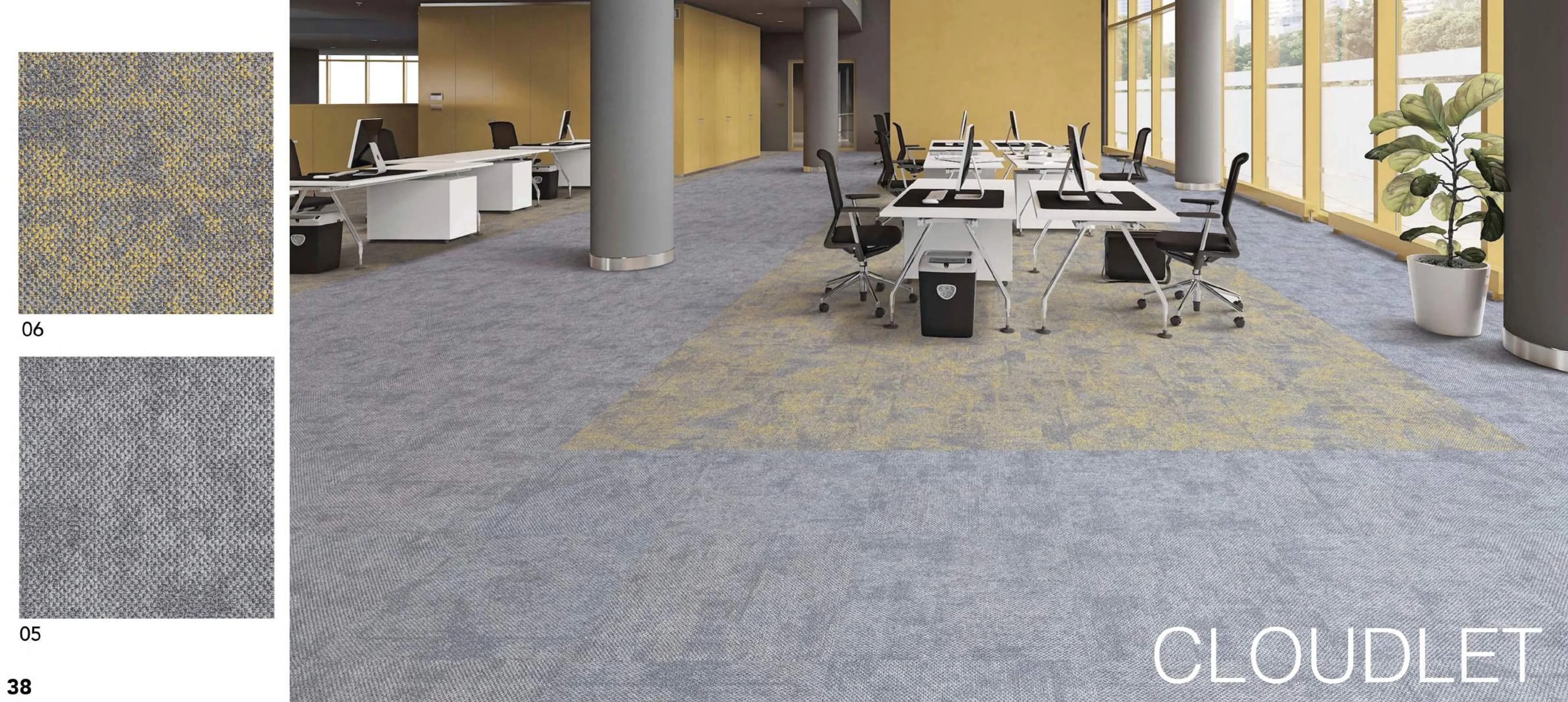Cloudlet Carpet Tile -06-05 | Durable & Stylish Flooring