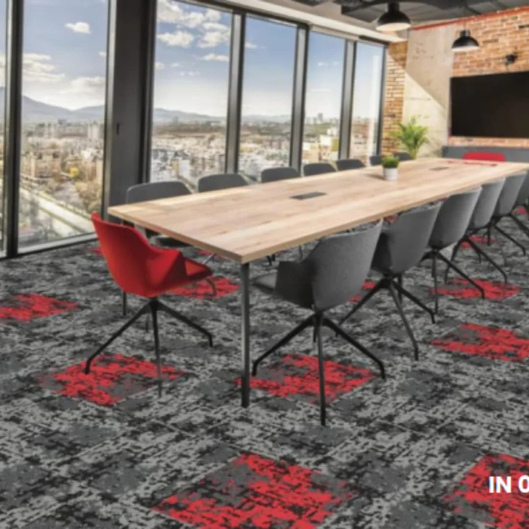HD Colorpoint Carpet Tile | Camifin PP | PVC Backing | 50cm X 50cm