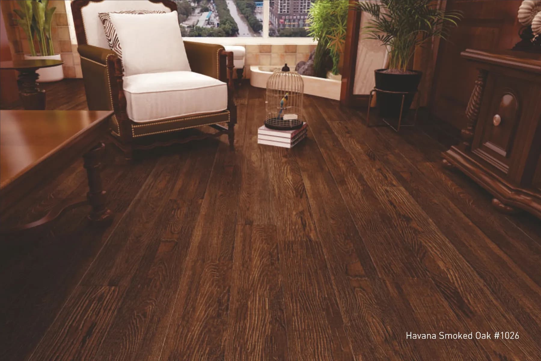 1220x145x12mm Havana Smokes Oak #1098 Farsh Laminate Flooring