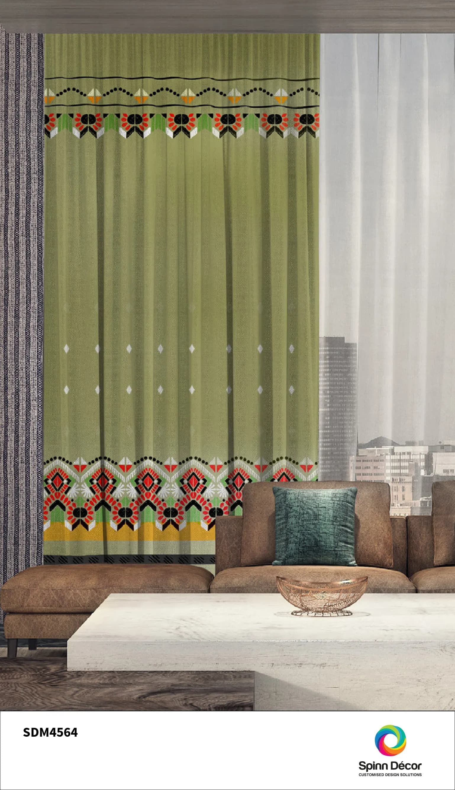Customized Curtains | Spin Decor SDM4564
