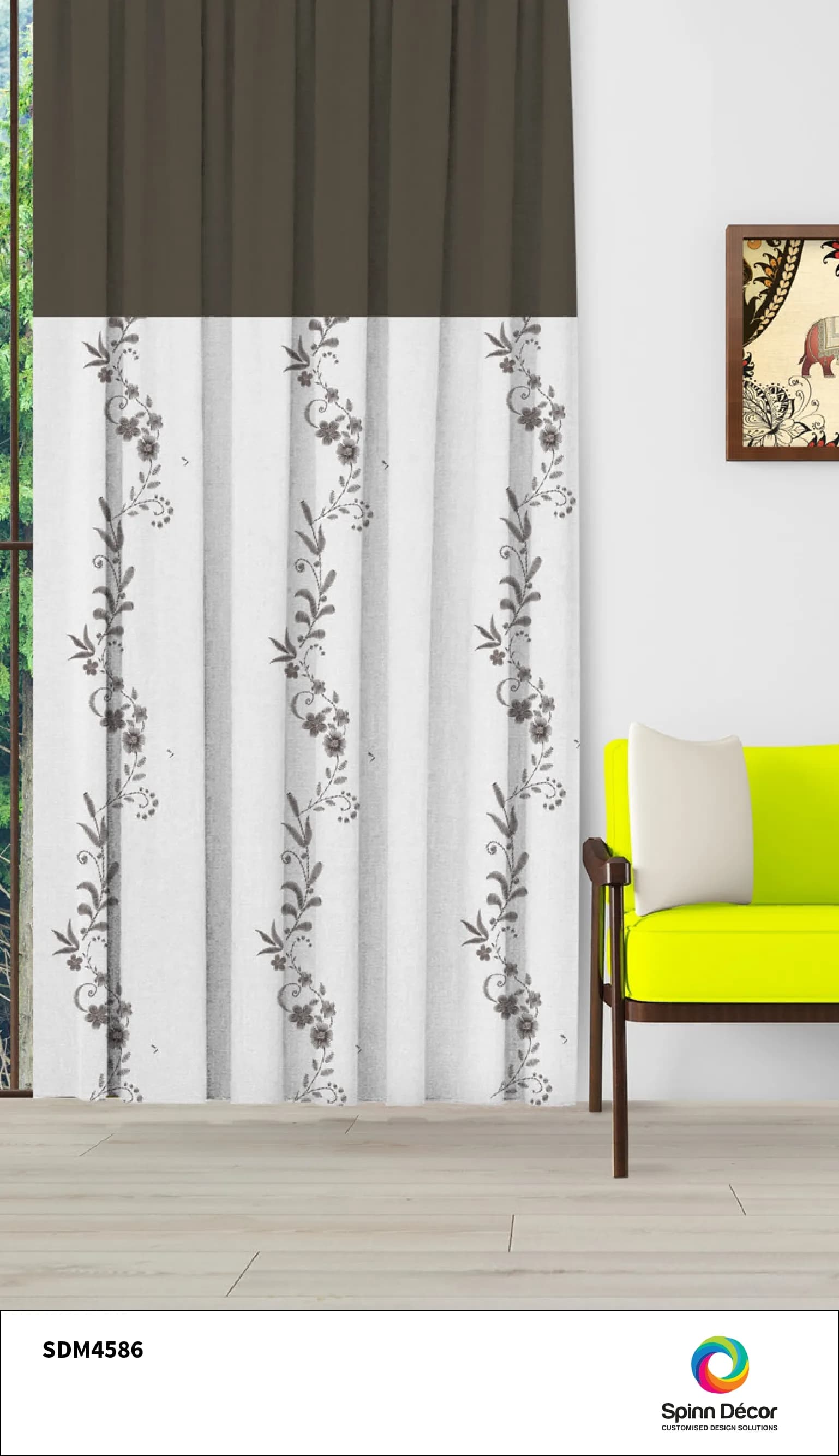 SDM4586 Customized Curtains by Spin Decor - Premium Quality